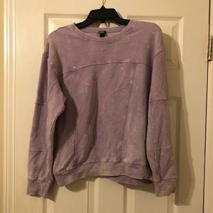 Crew neck sweatshirt